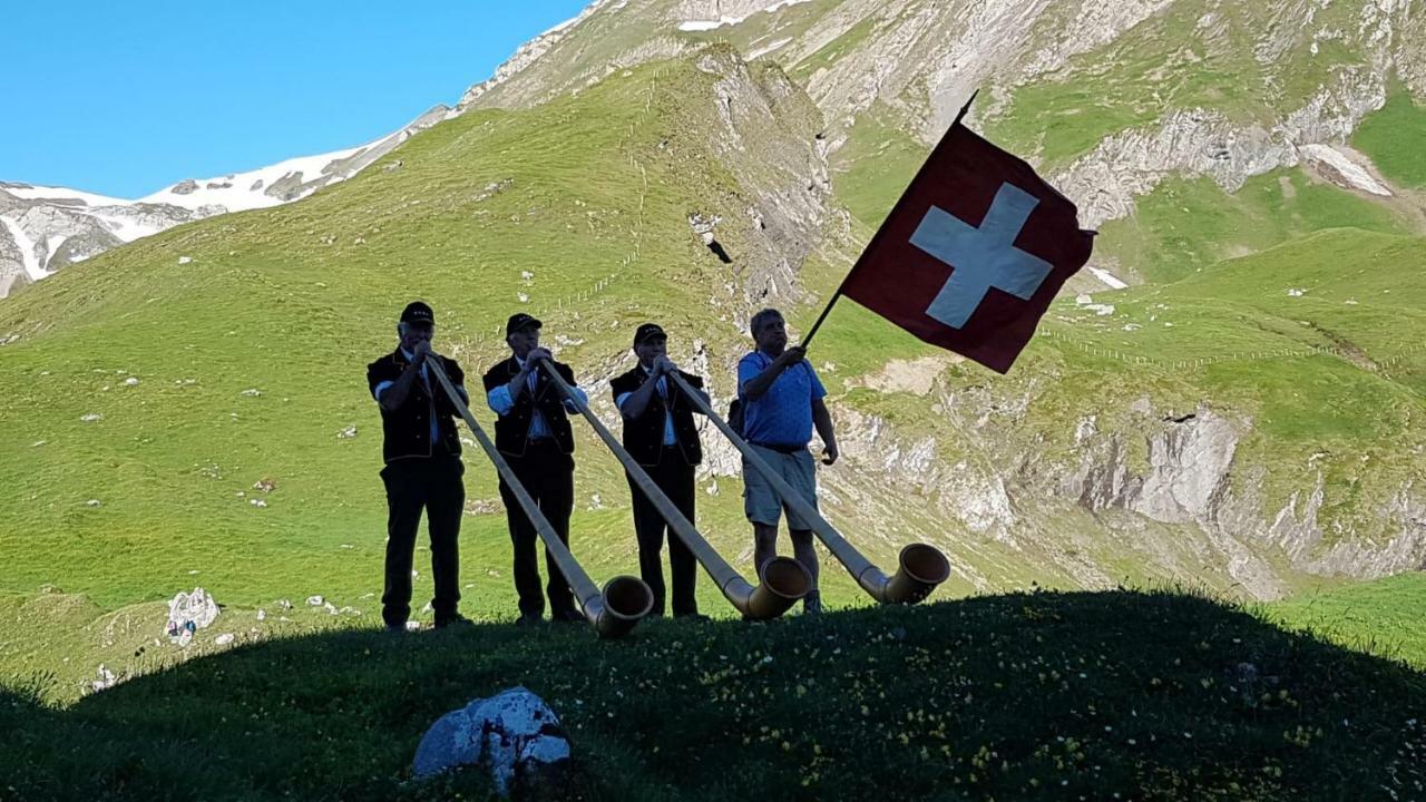 Apartament Chalet Aloa Adelboden Zewnętrze zdjęcie